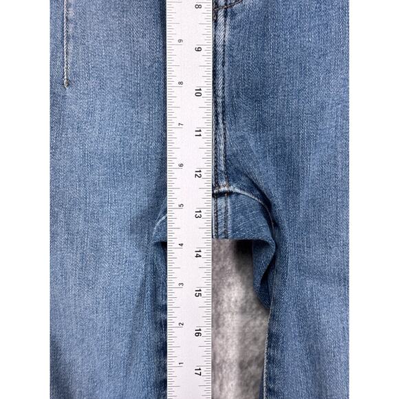 Free People Jeans 29 Womens Jayde High Rise Flare Leg Raw Hem - Picture 4 of 7